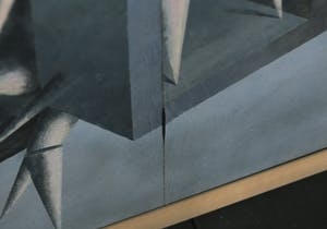 Piet van Mook - Gouache, Zonder titel - Ingelijst kopen? Bied vanaf 1!