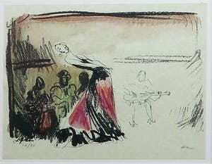 Luis Filcer - Zeefdruk, Zonder titel XXXI- Ingelijst kopen? Bied vanaf 1!