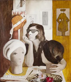 Lodewijk Post de Jong - Litho , Portret van couturier Max Heymans – 60x50 cm – oplage 19/50 kopen? Bied vanaf 40!