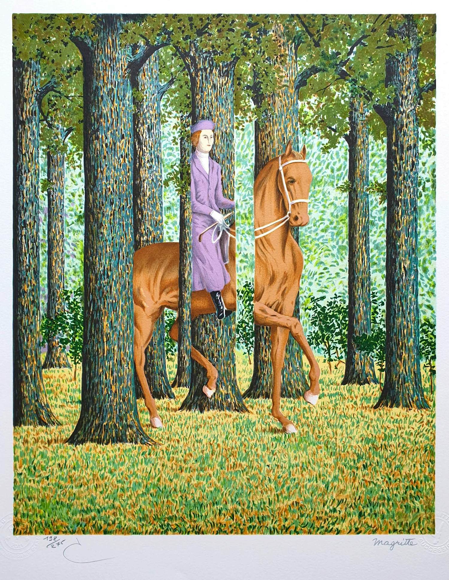 Rene Magritte、Le Geant、海外版超希少レゾネ、新品額付 Auction results of Rene Magritte | Kunstveiling.nl