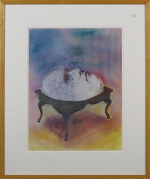 Knikov - Pasteltekening, Zonder titel - Ingelijst kopen? Bied vanaf 1!