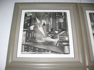 Piet Koenen - 4 litho's ingelijst ( 1/1, 1/1, 1/2, 3/3) kopen? Bied vanaf 35!