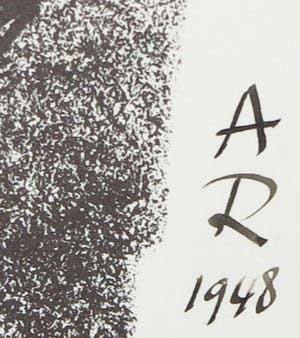 Anton Rooskens - Litho en tentoonstellingscatalogus, Galerie Delta, Rotterdam kopen? Bied vanaf 70!