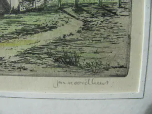 Jan Noordhuis - Kerk te Valkenburg anno 1732 kopen? Bied vanaf 30!