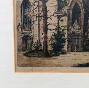 Johan Ponsioen - Sint Maartenskerk Tiel - Ets kopen? Bied vanaf 40!