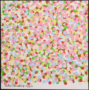 Har Sanders - Zeefdruk, Confetti kopen? Bied vanaf 20!