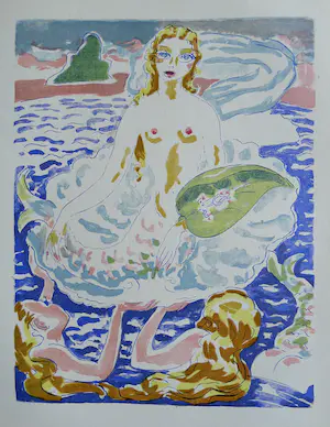 Kees van Dongen - Gravure 101 nacht: 'Les femmes serpentines' kaufen? Bieten Sie von 30!