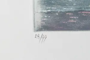 Michele Nedelec - Twee etsen: Rivière en Les quais kopen? Bied vanaf 45!