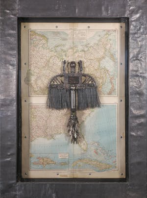 Jan Bollaert - Acryl op papier, Nord Asia - Ingelijst (Groot) kopen? Bied vanaf 1!