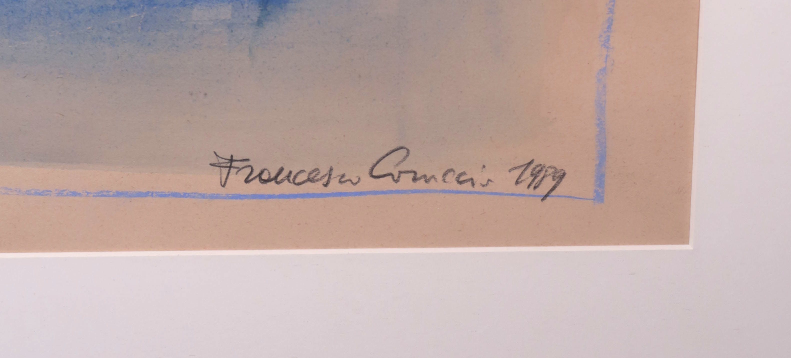 Francesco Caraccio - Gemengde techniek op papier, o.a. gouache, I tre figli - Ingelijst (Groot) kopen? Bied vanaf 100!