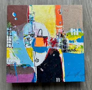 Kantcho Kanev - Zonder titel op paneel kopen? Bied vanaf 50!