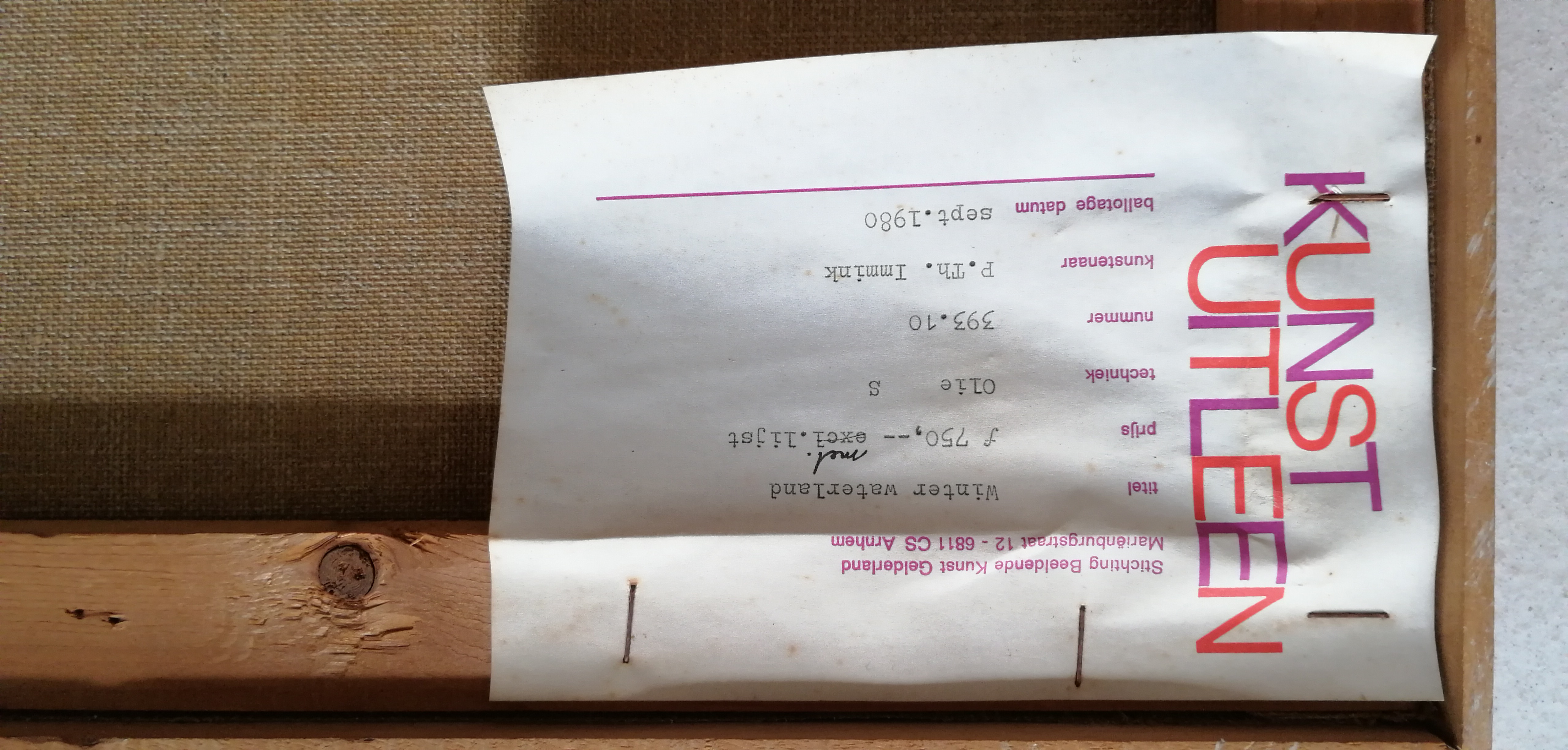 Bob Immink - Winter Waterland kopen? Bied vanaf 225!