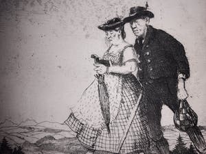 Georg Erler - (1871-1950), " vor Gott sind alle gleich" Radierung signiert kopen? Bied vanaf 75!