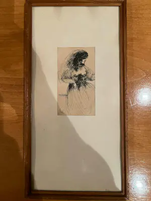 Buy Hanna Nagel - Originele tekening uit 1948? Bid from 100!