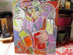 Christine Spierings - "Pierrot" verkocht voor € 50!