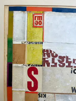 Willy Boers - Zonder titel, collage - 1968 kopen? Bied vanaf 900!