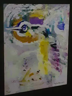 Nico Molenkamp - 'Vogel'(mooi gelijst!) kopen? Bied vanaf 99!