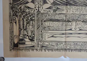 Carel Lion Cachet - Diploma. Houtsnede. Bijlage bij Wendingen. kopen? Bied vanaf 69!