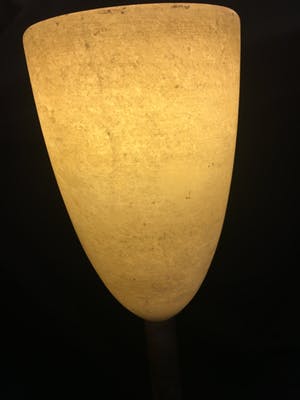 A. Pegasan - Prachtige zware alabast lamp kopen? Bied vanaf 50!