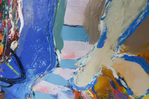 Martin van Dijk - Gemengde techniek op doek, Grand Renard - Ingelijst (Zeer Groot) kopen? Bied vanaf 650!