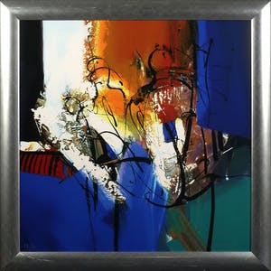 Peter Meijer - Zeefdruk op board, Zonder titel 3 - Ingelijst kopen? Bied vanaf 60!