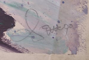 Franscz Witte - Gemengde techniek op papier, Abstract (Groot) kopen? Bied vanaf 1!