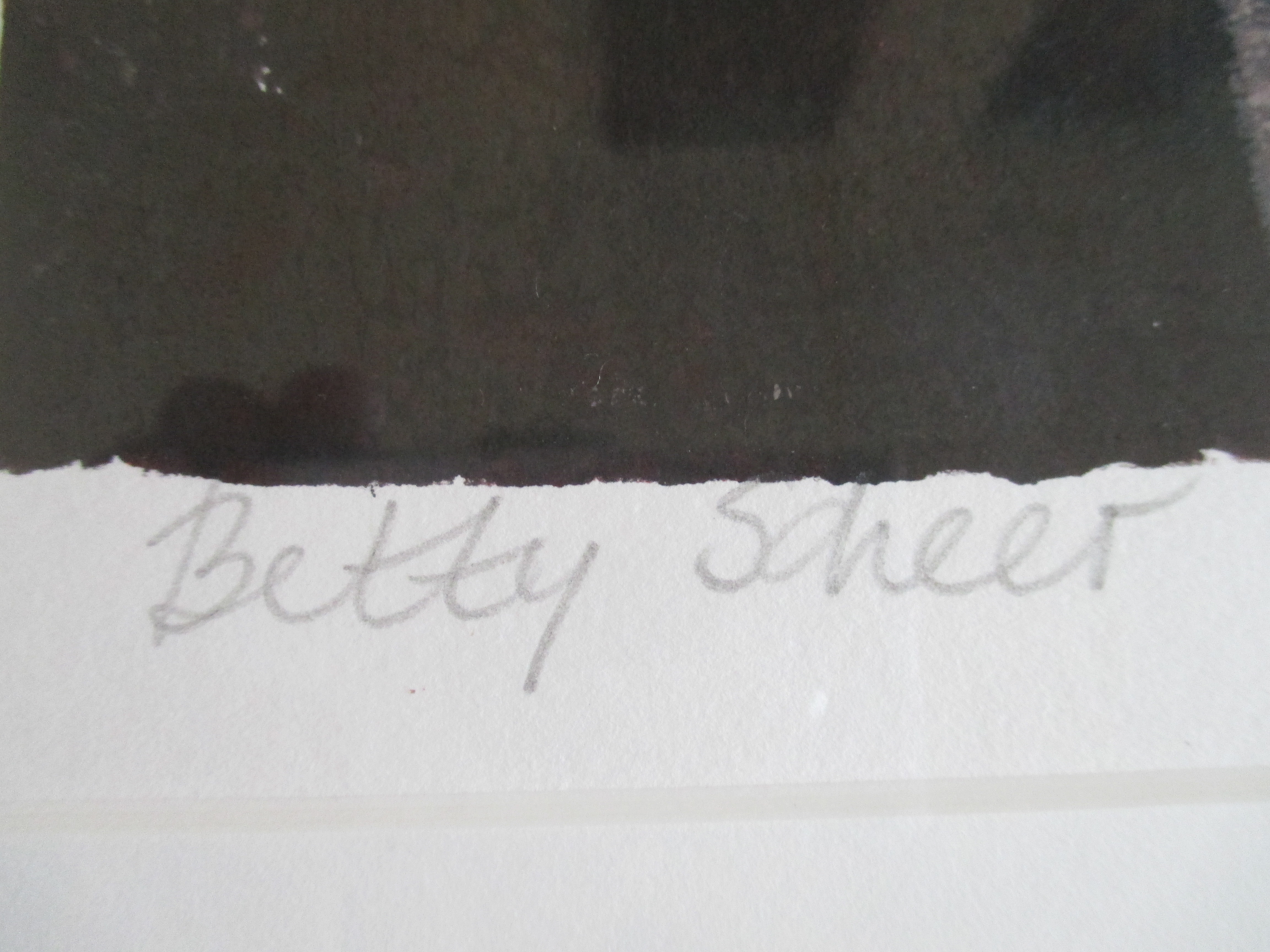 Betty Scheer - Ingelijste hoogdruk uit oplage van twee- Barth lijst kopen? Bied vanaf 80!