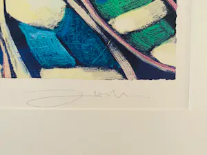 Justus Donker - Bootjes, zeefdruk kopen? Bied vanaf 30!