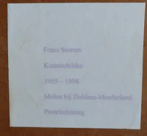 Frans Storm - Zeddam (stadsmuseum Doetinchem) kopen? Bied vanaf 275!