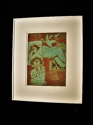 Corneille - CoBrA - Epreuve d'Artiste Litho "Tros Oiseaux" - 1984 - handgesigneerd (krijt) kopen? Bied vanaf 150!