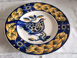 Royal Copenhagen - Porzellan Sammelteller Blauer Fasan (Blue Pheasant ) Design Ch. J. Petersen kopen? Bied vanaf 100!