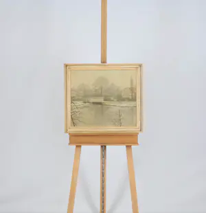 Gerrit David Labots - Sneeuwdag in park Honingen kopen? Bied vanaf 300!