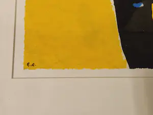 Herman Brood - Grote Epr. D'Art. zeefdruk "hop paardje hop" gesigneerd en fraai ingelijst. kopen? Bied vanaf 290!