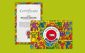 AcheterKeith Haring - Märklin Message Wagon? Enchérissez de 75!