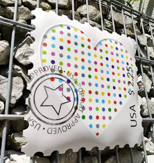 Ad van Hassel - POP-ART STAMP – DAMIEN LOVE kopen? Bied vanaf 100!