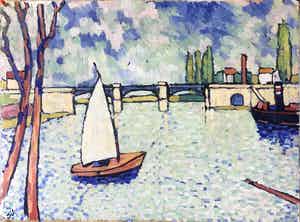 Jan Willem Versteeg - The Seine at Chatou verkocht voor € 90!