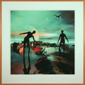 Arturo - Giclee, Pootje baden - Ingelijst kopen? Bied vanaf 35!