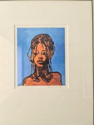 Peter Klashorst - Zeefdruk - ingelijst - E/A kopen? Bied vanaf 1!