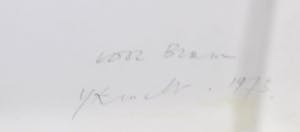 Yvonne Kracht - Gevouwen Litho, Voor Bram - Ingelijst kopen? Bied vanaf 50!