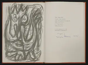 Asger Jorn - & Carl Henning Pedersen & Erik Reiff, Complete set van drie boeken, 1945 (genummerd/gesigneerd) kopen? Bied vanaf 1!