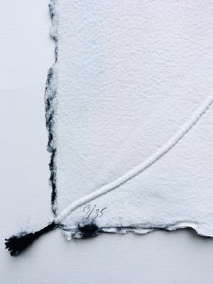 Shinkichi Tajiri - aquagravure ’Knoop’ - minimalistisch en kleurrijk - 1993- oplage 35 kopen? Bied vanaf 375!