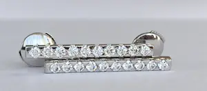 Alain Roure diamanten oorbellen van 18 karaats goud kopen? Bied vanaf 900!