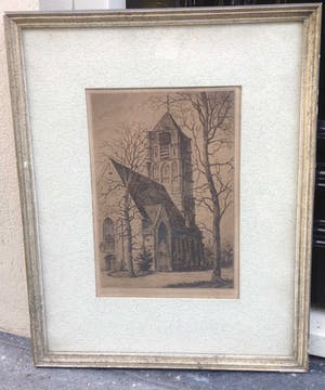Johan Ponsioen - C2150-4 - Grote kerk Tiel kopen? Bied vanaf 25!
