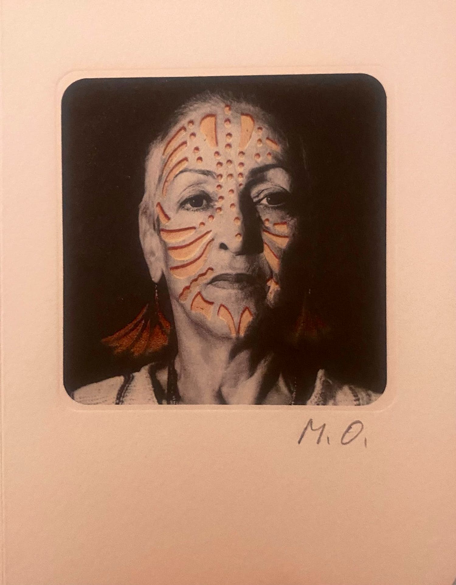 Meret Oppenheim - 'Selbstportrait mit Tätowierungen' verkocht voor € 575!
