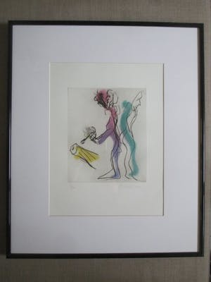 Ger Lataster - ingelijste ets kopen? Bied vanaf 75!