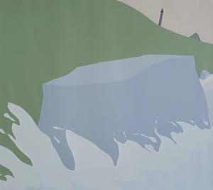 Doris Groeneveld - Basaltblokken (Westfriese zeedijk), zeefdruk kopen? Bied vanaf 35!