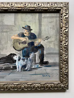 Henk Poeder - Straat muzikant in parijs kopen? Bied vanaf 99!