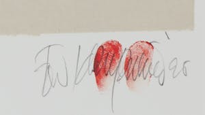 Fon Klement - Boardsnede, La fleur rouge kopen? Bied vanaf 80!