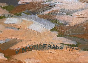 Erna van Mondfrans - Senesse de Senabugue, olieverf op doek (ingelijst) kopen? Bied vanaf 275!