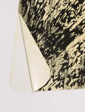 Len Ong - Zeefdruk op papier op paneel, Oogsttijd in het nieuwe land Noord-Oostpolder kopen? Bied vanaf 1!